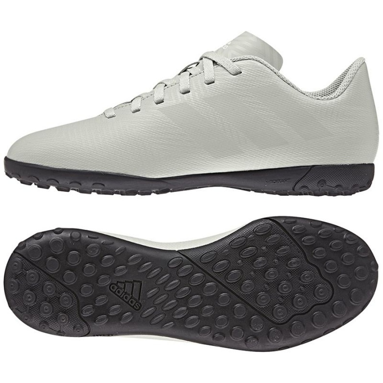 Ghete de fotbal Adidas Nemeziz Tango 18.4 alb