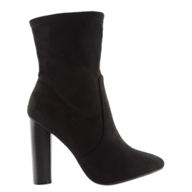 Ghete pe stâlp negru SY23P Negru