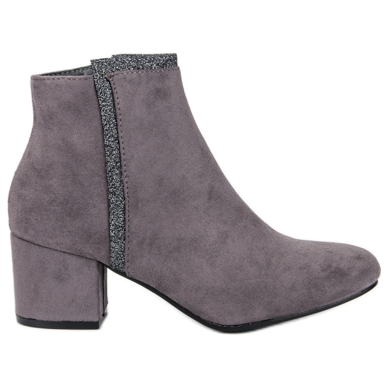 Comer Cizme gri cu toc înalt Comer Cizme gri cu toc înalt