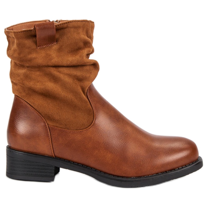 Cizme de muncitor de cămilă maro