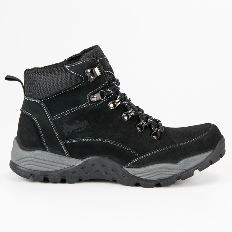 American Club Piele American Trappers negru