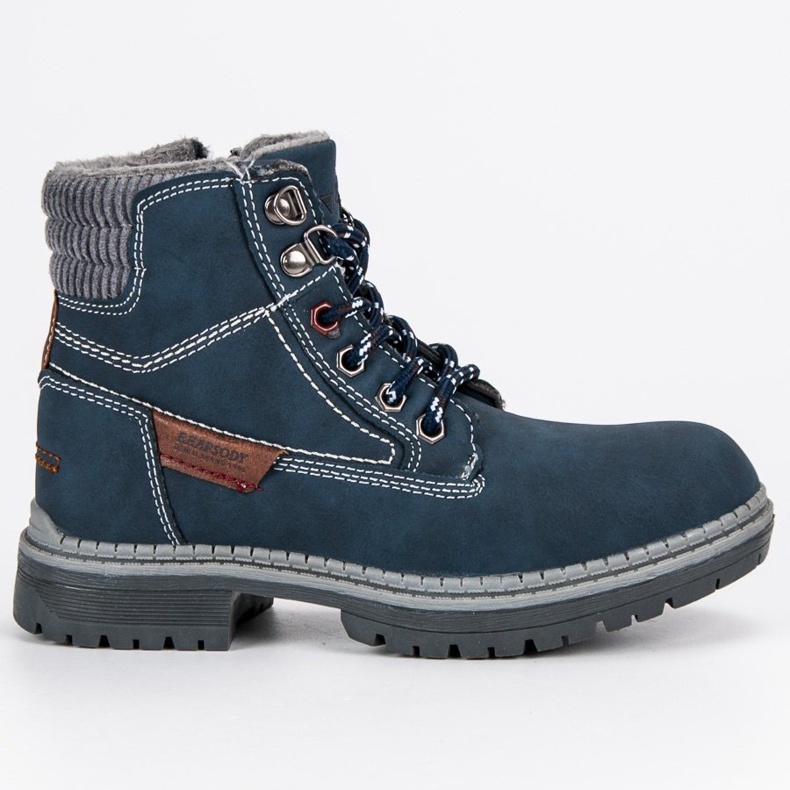 American Club Băieții americani Trappers albastru