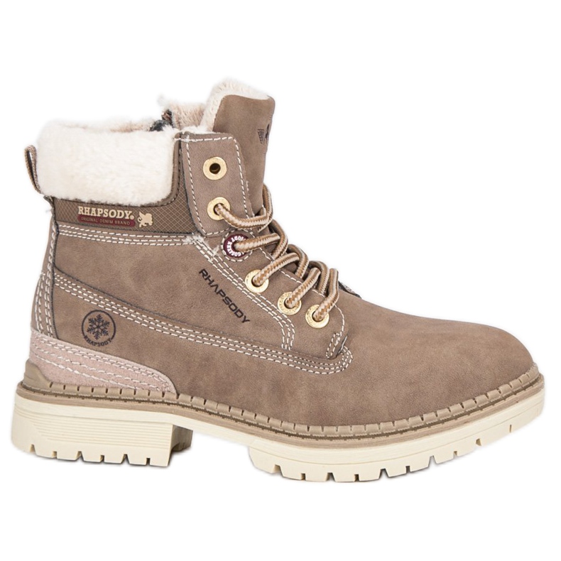 American Club Trapperi americani de fete maro