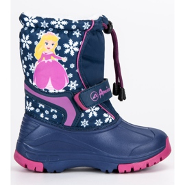 American Club Warm American Wellies albastru American Club Warm American Wellies albastru