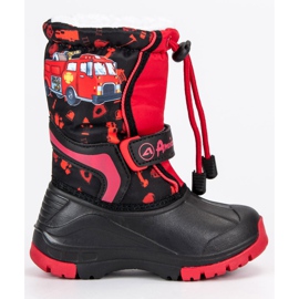 American Club Warm American Wellies roșu American Club Warm American Wellies roșu