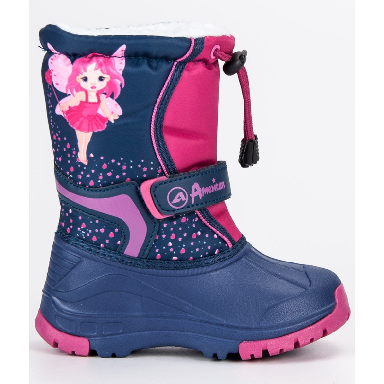 American Club Warm American Wellies albastru