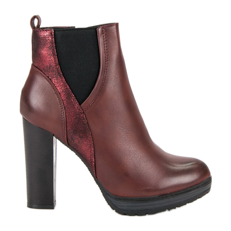 Erynn Cizme sexy de visiniu roșu Erynn Cizme sexy de visiniu roșu