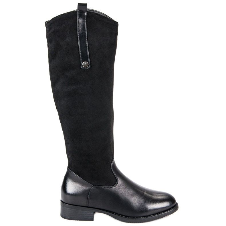 Cizme negre clasice negru Cizme negre clasice negru