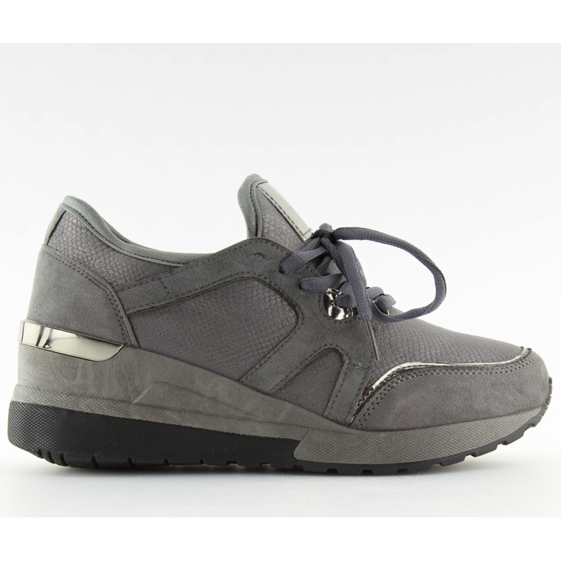 Pantofi sport gri pentru femei BL141P II-GAT