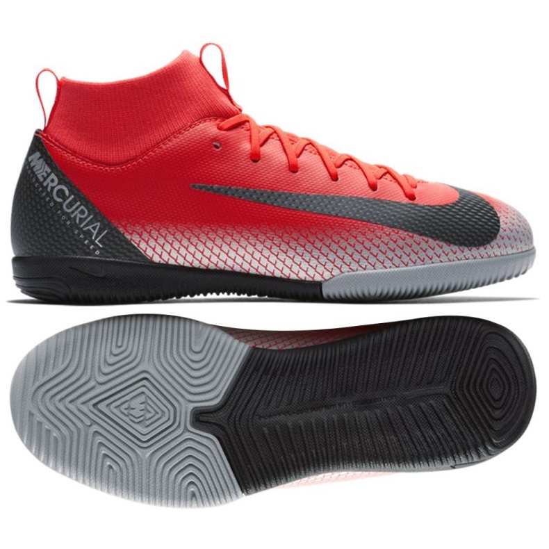 Pantof de interior Nike Mercurial Superfly 6 roșu
