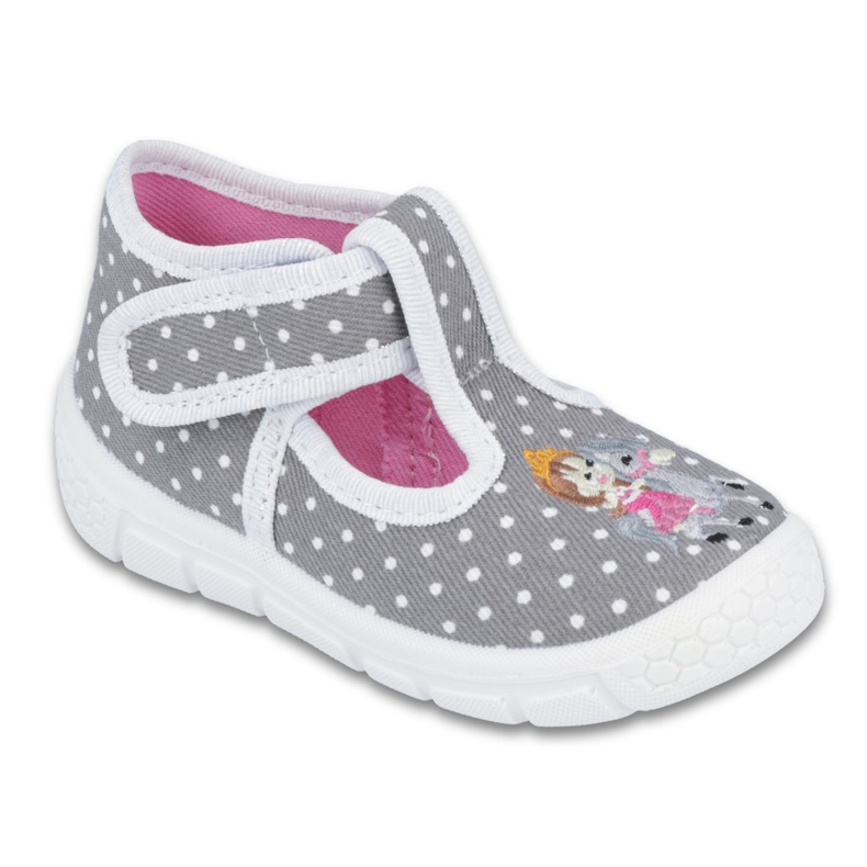 Pantofi pentru copii Befado miere pu 531P006 alb gri