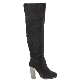 Ch. Creation Cizme elegante pe post negru