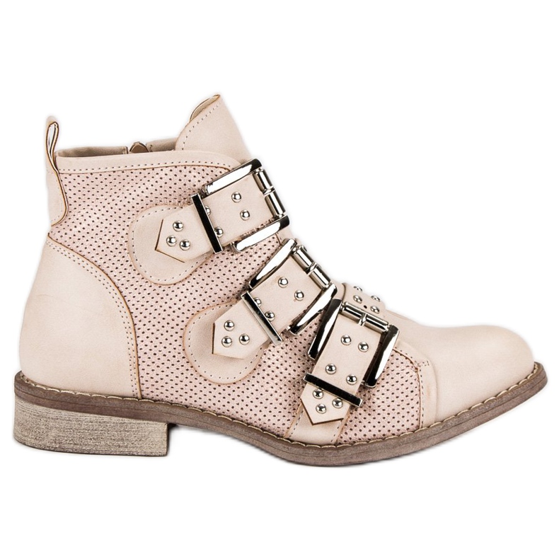 Sweet Shoes Cizme roz deschis negru