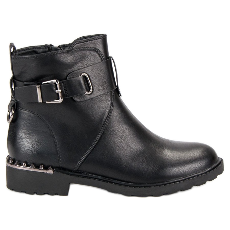 Groto Gogo Cizme confortabile pentru muncitori negru Groto Gogo Cizme confortabile pentru muncitori negru