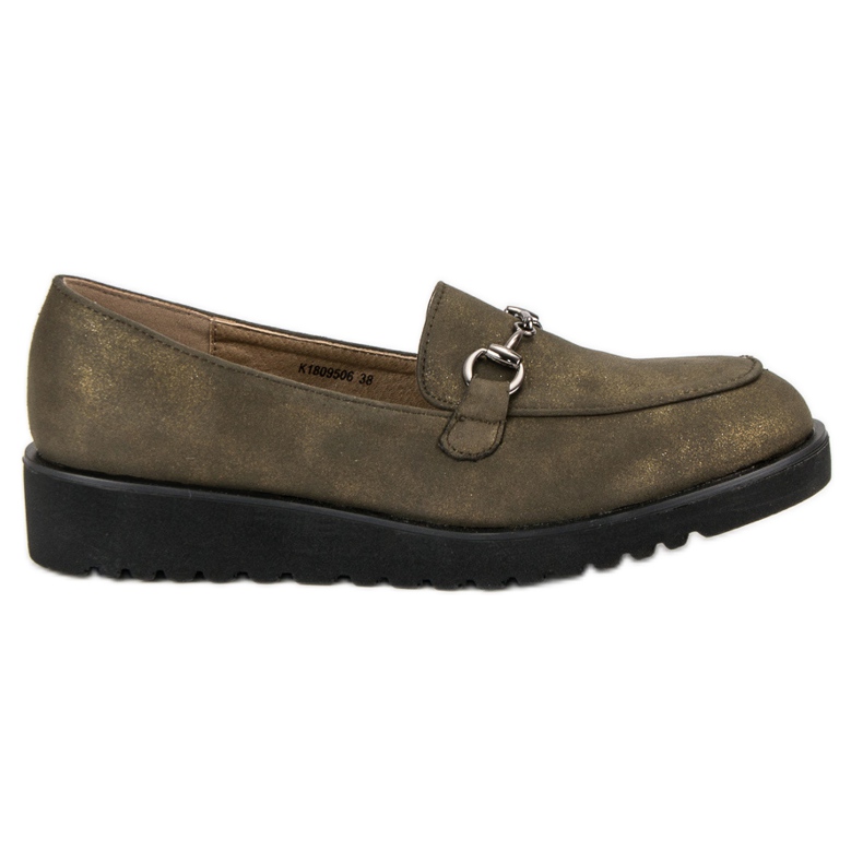 Kylie Mocasini cu stil verde Kylie Mocasini cu stil verde