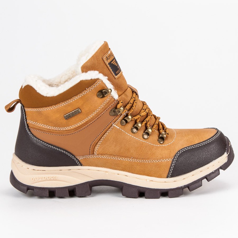 Arrigo Bello Traperki cu piele de oaie maro