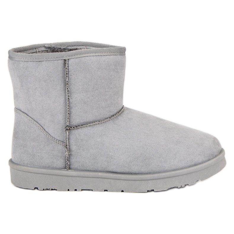 Vices Viciuri mukluki din piele de căprioară gri