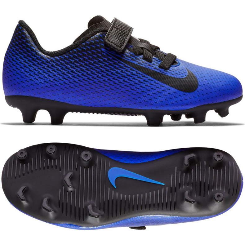 Pantofi de fotbal Nike Bravatia Ii V Fg Jr 844434-400 albastru albastru