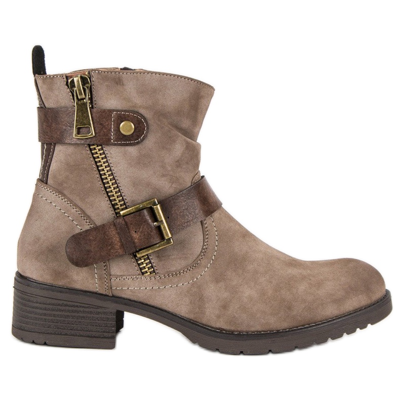 Cizme de toamnă VINCEZA maro