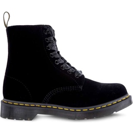 Dr. Martens 1460 Velvet Velvet Pascal Velvet negru Dr. Martens 1460 Velvet Velvet Pascal Velvet negru