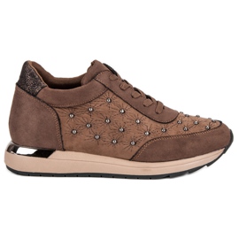 Kylie Pantofi sport maro Kylie Pantofi sport maro