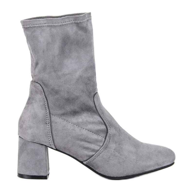 Kylie Ghete din piele de căprioară gri Kylie Ghete din piele de căprioară gri