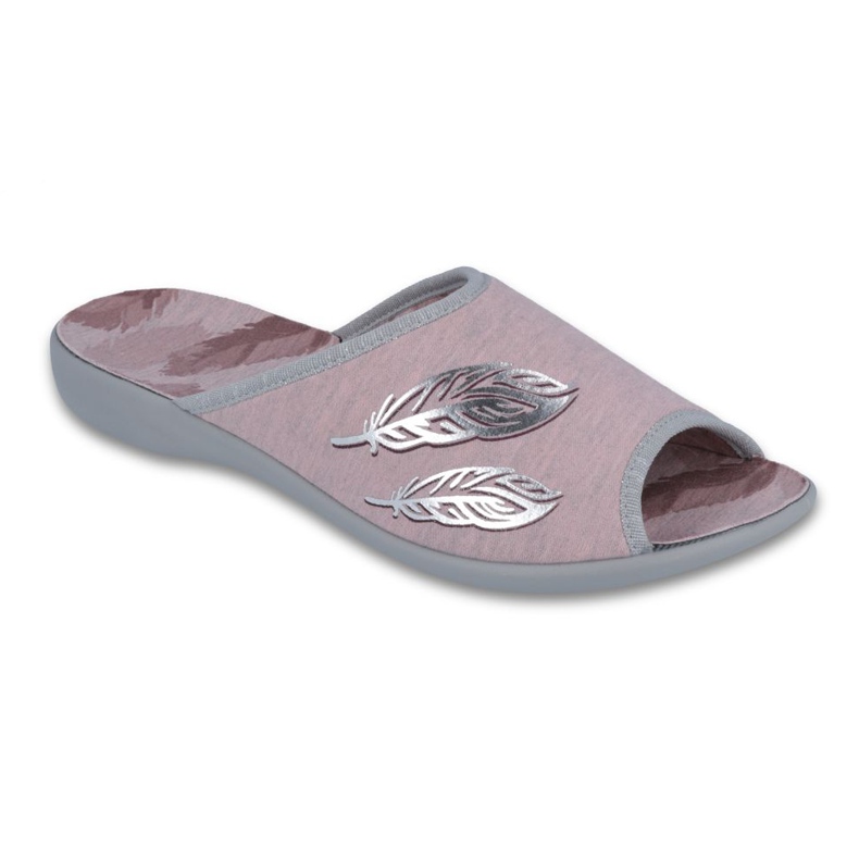 Pantofi de damă Befado pu 254D098 gri roz