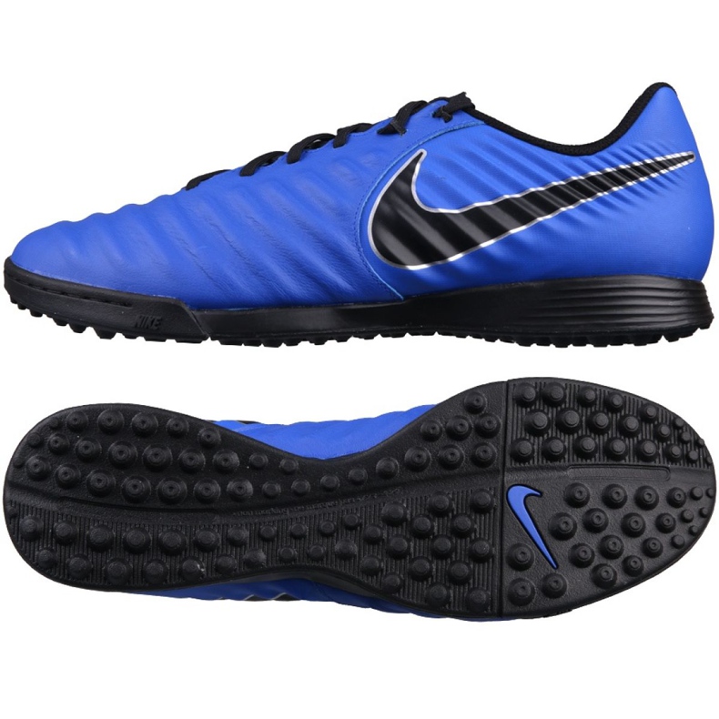 Pantofi de fotbal Nike Tiempo LegendX 7 Academy Tf M AH7243-400 multicolor albastru