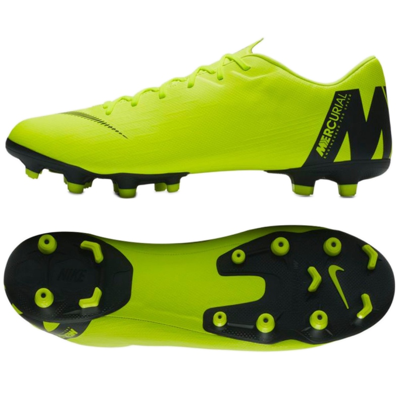 Pantofi de fotbal Nike Mercurial Vapor 12 Academy Fg M AH7375-701 galben galben Pantofi de fotbal Nike Mercurial Vapor 12 Academy Fg M AH7375-701 galben galben