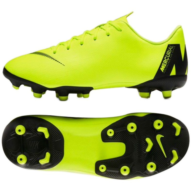 Pantof de fotbal Nike Mercurial Vapor 12 galben