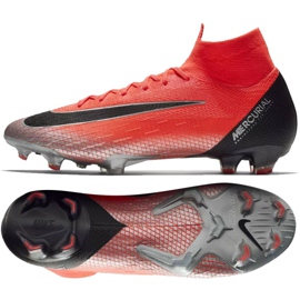 Pantofi de fotbal Nike Mercurial Superfly 6 Elite CR7 Fg M AJ3547-600 roșu negru