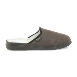 Pantofi bărbați Befado papuci papuci de sănătate 125m012 negru maro Pantofi bărbați Befado papuci papuci de sănătate 125m012 negru maro