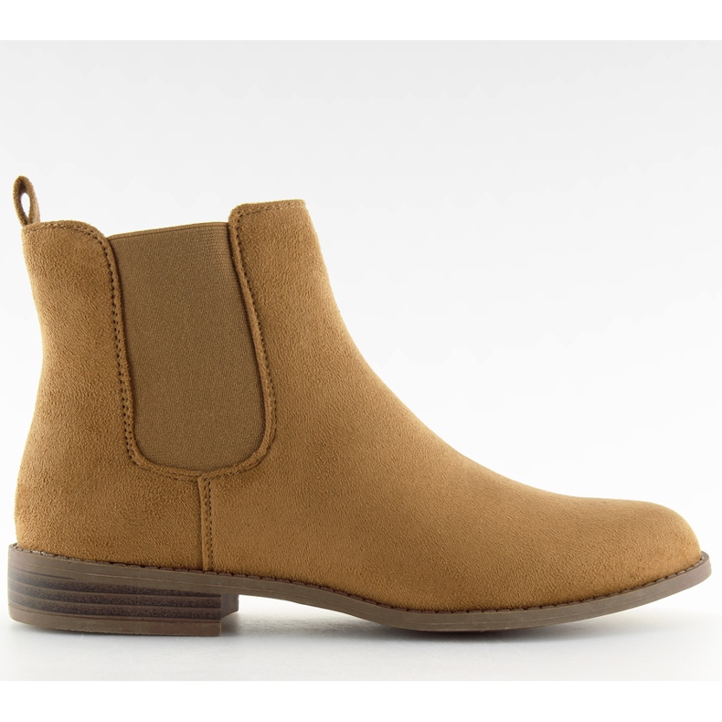 Camel LJ111 Cizme Chelsea pentru femei Camel maro