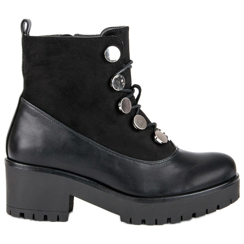 Queen Vivi Muncitori dantelați negru