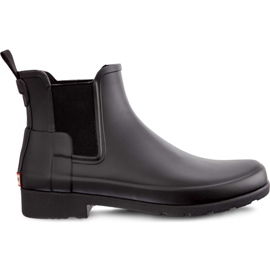 Hunter Femeile originale rafinate Chelsea Negru