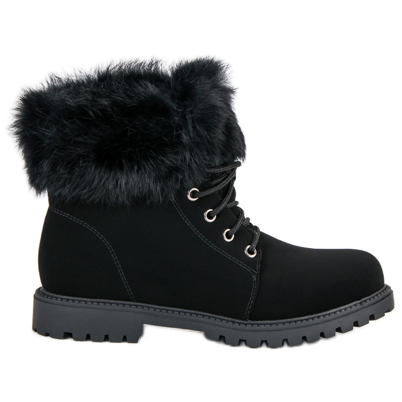 Nio Nio Capcani negri cu blană negru Nio Nio Capcani negri cu blană negru