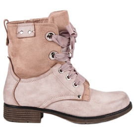 Bestelle Pungi de pulbere din piele de căprioară multicolor roz Bestelle Pungi de pulbere din piele de căprioară multicolor roz