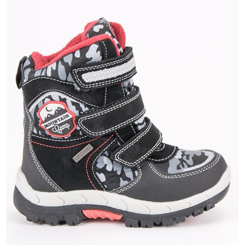 American Club Black American Snowboots negru