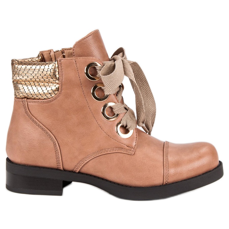 Bestelle Ghete de praf pe toc plat roz