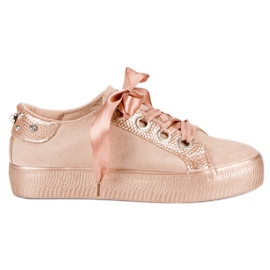 Bestelle Pantofi sport legați gri Bestelle Pantofi sport legați gri