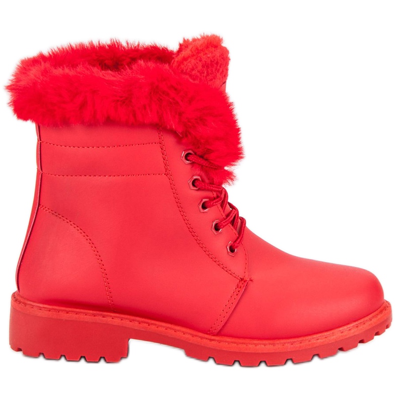 Capcane roșii cu blană roșu