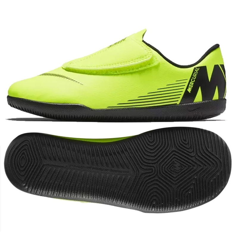 Încălțăminte de interior Nike Mercurial Vapor 12 Club PS (V) Ic Jr AH7356-701 verde verde