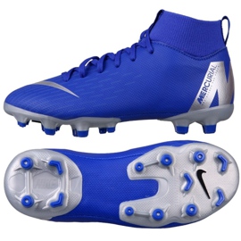Pantofi de fotbal Nike Mercurial Superfly 6 Academy Mg Jr AH7337-400 albastru albastru