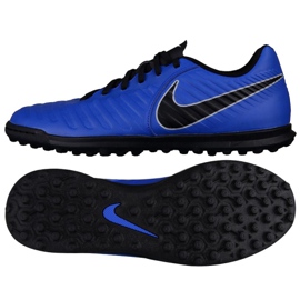 Pantofi de fotbal Nike Tiempo Legend X 7 Club Tf M AH7248-400 albastru albastru