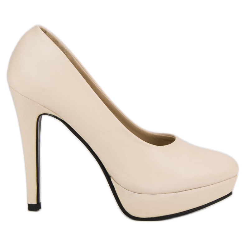 J. Star Tocuri înalte sexy pe peron maro