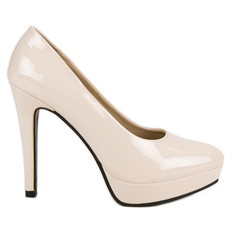 J. Star Tocuri înalte sexy pe peron maro