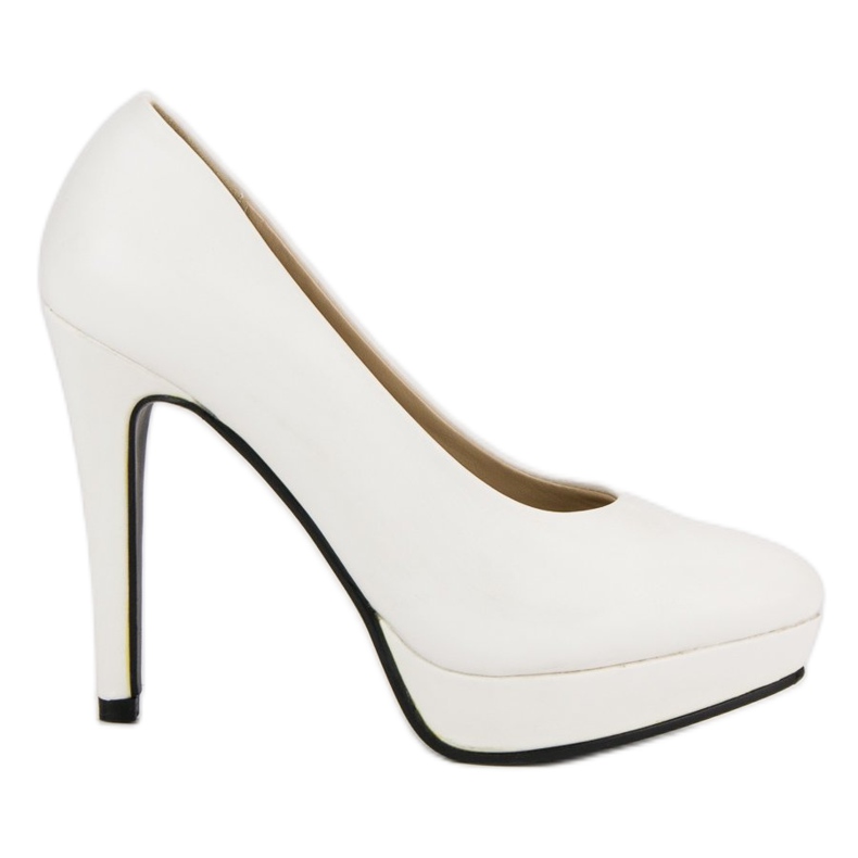 J. Star Tocuri înalte sexy pe peron alb