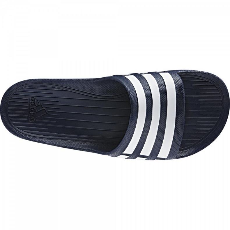 Papuci Adidas Duramo Slide G15892 alb albastru marin