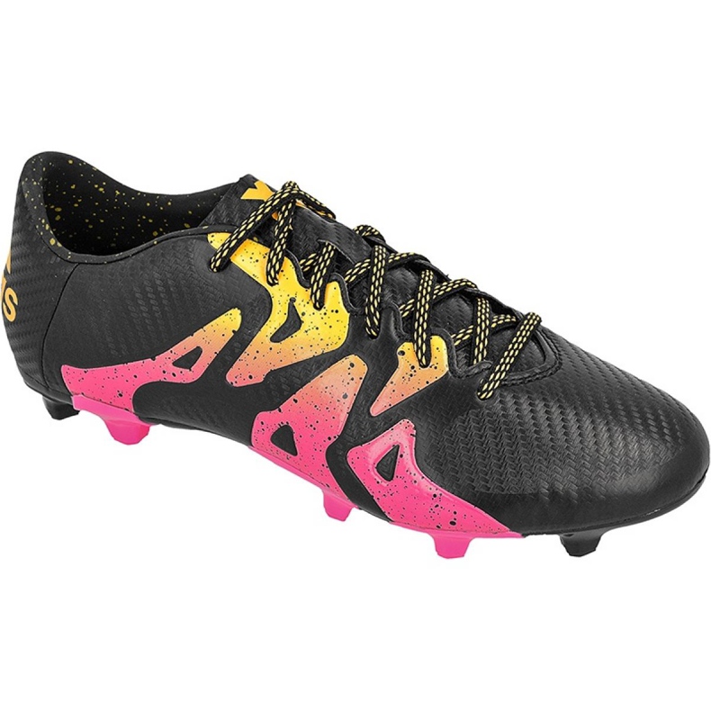 Ghete de fotbal Adidas X 15.3 FG / AG M S74633 negru negru