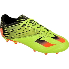 Ghete de fotbal Adidas Messi 15.3 FG / AG M S74689 verde Ghete de fotbal Adidas Messi 15.3 FG / AG M S74689 verde